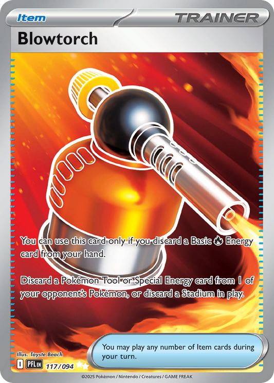 Blowtorch 117/94 Ultra Rare | Phantasmal Flames | Pokemon Card