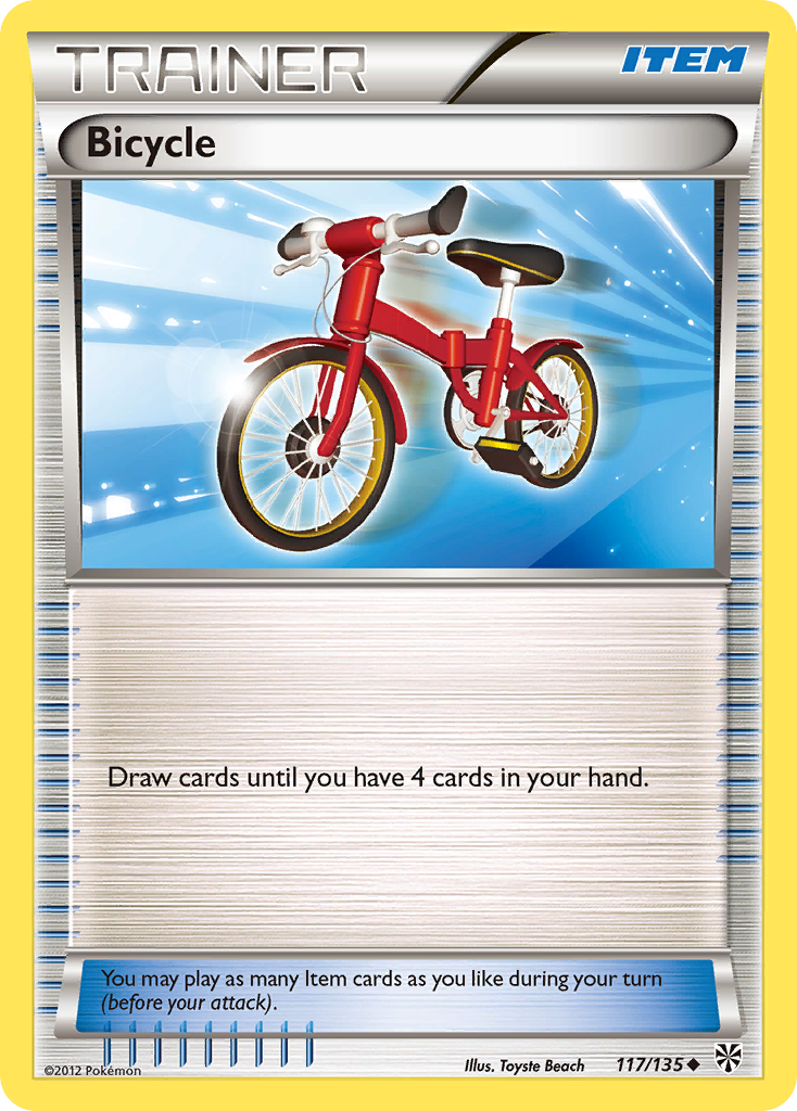 Bicycle 117/135 Uncommon | Plasma Storm | Pokemon Card