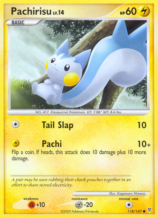 Pachirisu 118/147 Common | Supreme Victors | Pokemon Card