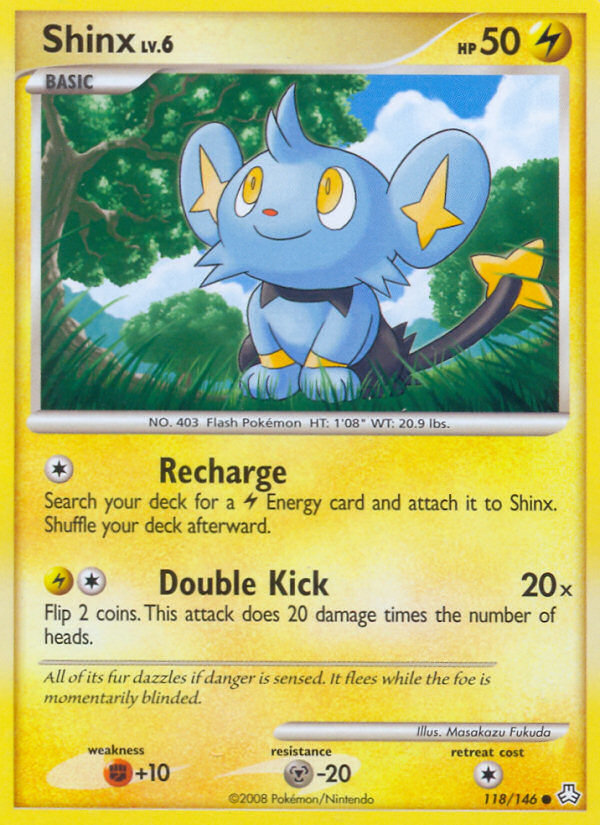 Shinx 118/146 Common | Legends Awakened | Pokemon Card