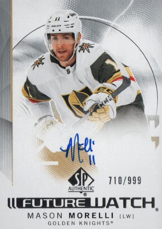 Mason Morelli #119 Vegas Golden Knights | 2024-25 SP Authentic | NHL Trading Card