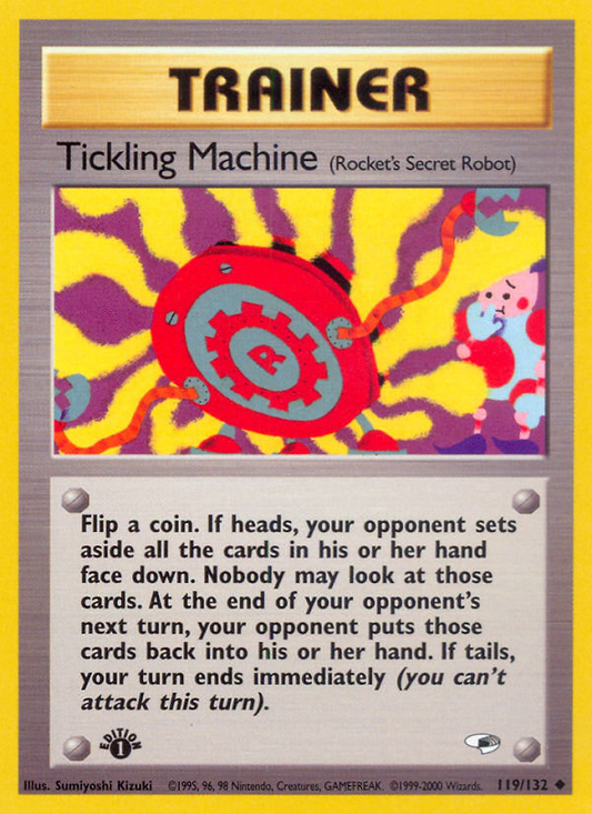 Tickling Machine 119/132 Uncommon | Gym Heroes | Pokemon Card