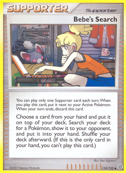 Bebe's Search 119/132 Uncommon | Secret Wonders | Pokemon Card