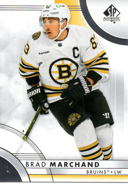 Brad Marchand #11 Boston Bruins | 2023-24 SP Authentic | NHL Trading Card