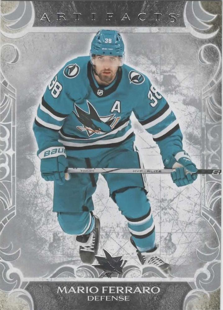Mario Ferraro #11 San Jose Sharks | 2024-25 Upper Deck Artifacts | NHL Trading Card