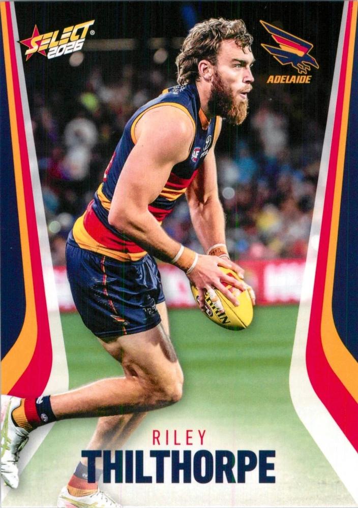 Riley Thilthorpe #11 Adelaide Crows | 2026 Select AFL Footy Stars | Trading Card