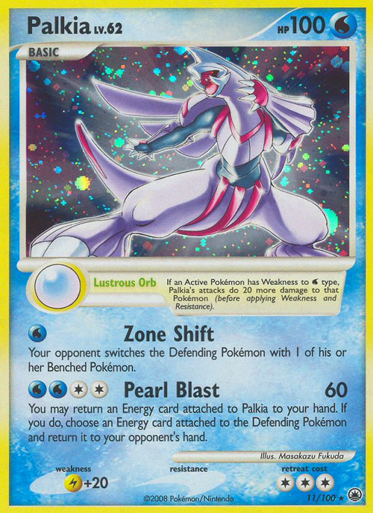 Palkia 11/100 Rare Holo | Majestic Dawn | Pokemon Card
