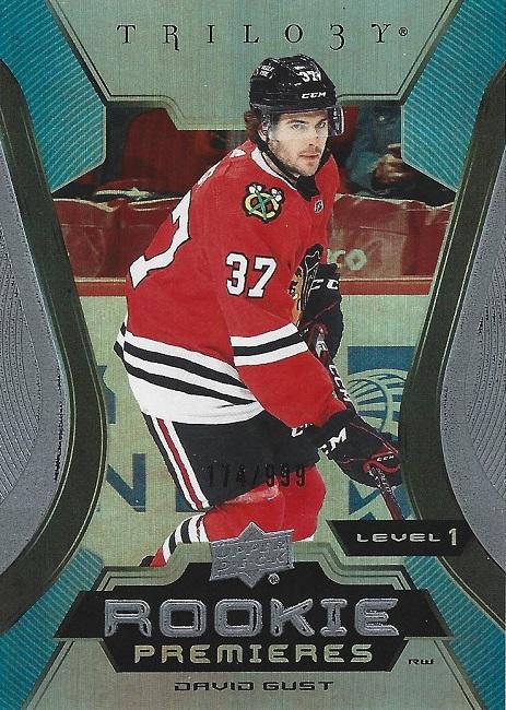 David Gust #120 Chicago Blackhawks | 2023-24 Upper Deck Trilogy | NHL Trading Card