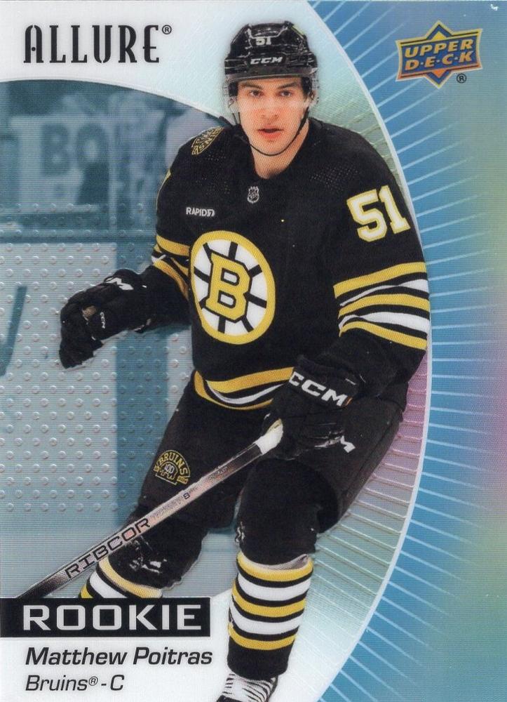 Matthew Poitras #120 Boston Bruins | 2023-24 Upper Deck Allure | NHL Trading Card