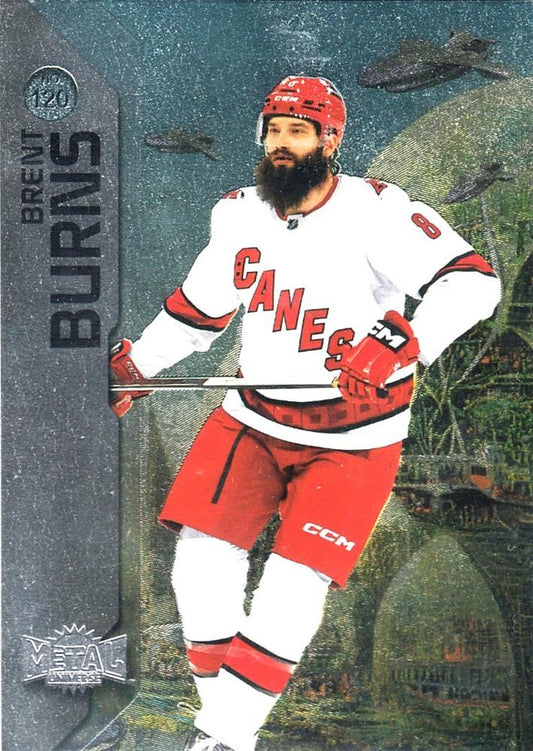 Brent Burns #120 Carolina Hurricanes | 2023-24 SkyBox Metal Universe | NHL Trading Card