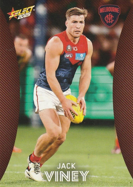 Jack Viney #120 Melbourne Demons | 2025 Select AFL Footy Stars | Trading Card