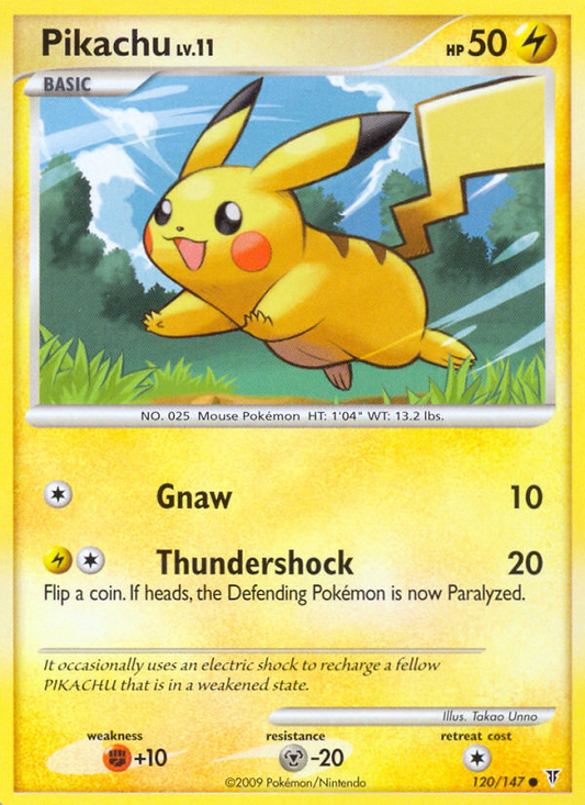 Pikachu 120/147 Common | Supreme Victors | Pokemon Card