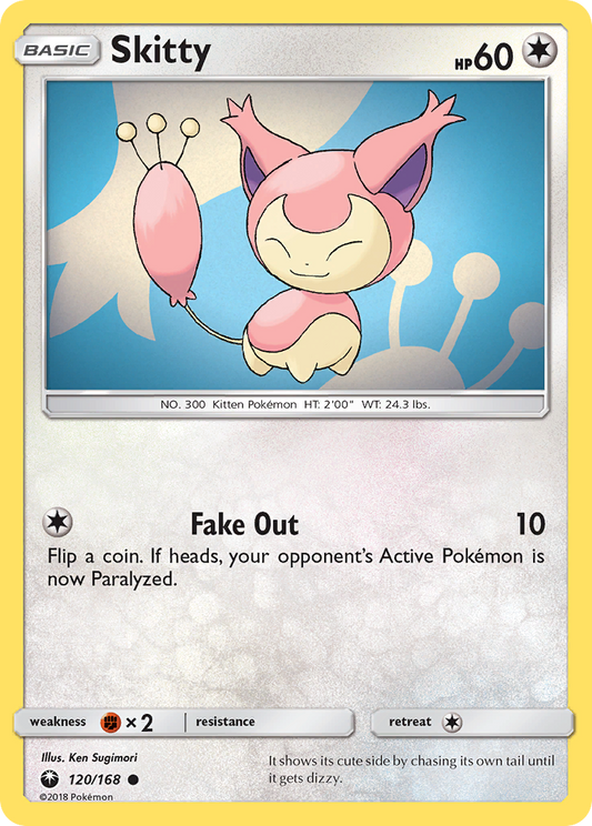 Skitty 120/168 Common | Celestial Storm | Pokemon Card
