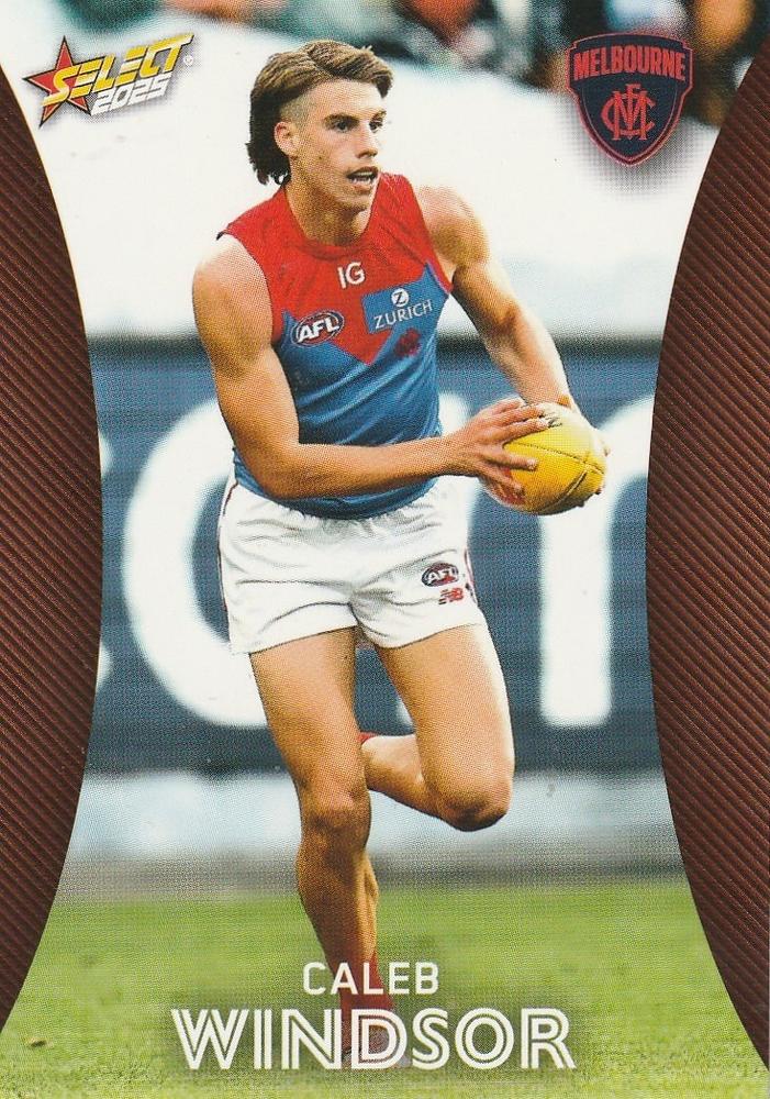 Caleb Windsor #121 Melbourne Demons | 2025 Select AFL Footy Stars | Trading Card