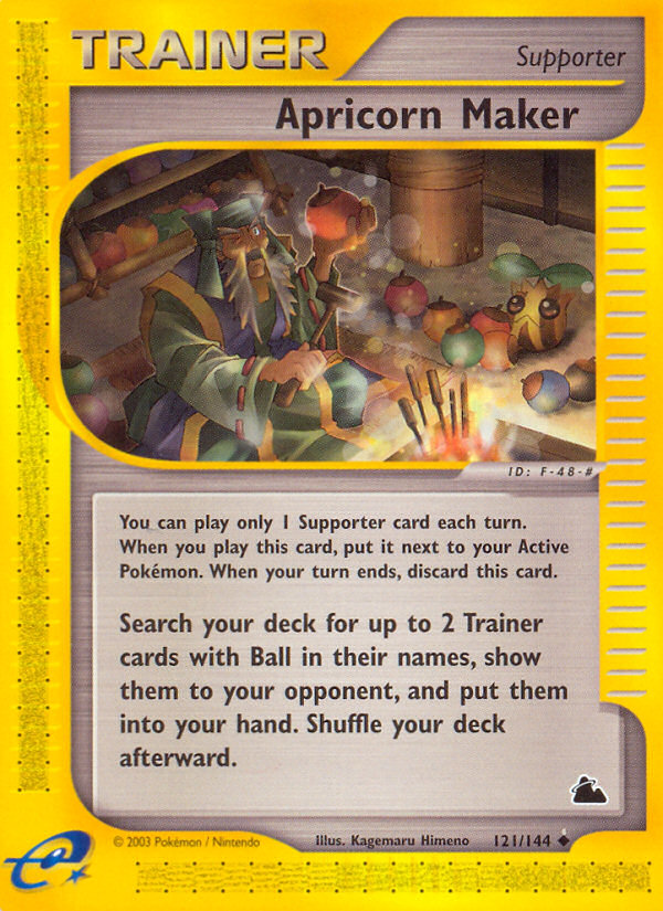 Apricorn Maker 121/144 Uncommon | Skyridge | Pokemon Card