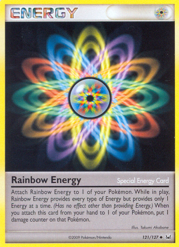 Rainbow Energy 121/127 Uncommon | Platinum | Pokemon Card