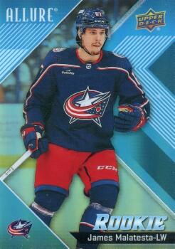 James Malatesta #122 Columbus Blue Jackets | 2024-25 Upper Deck Allure | NHL Trading Card
