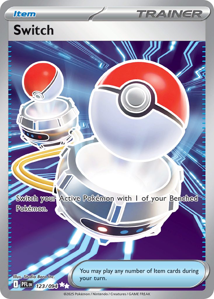 Switch 123/94 Ultra Rare | Phantasmal Flames | Pokemon Card