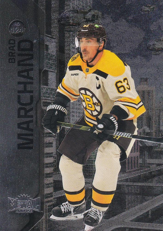 Brad Marchand #124 Boston Bruins | 2023-24 SkyBox Metal Universe | NHL Trading Card