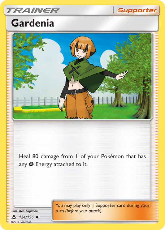 Gardenia 124/156 Uncommon | Ultra Prism | Pokemon Card