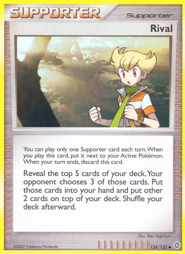 Rival 124/132 Uncommon | Secret Wonders | Pokemon Card