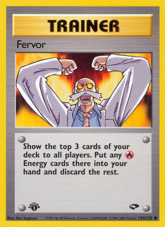 Fervor 124/132 Common | Gym Challenge | Pokemon Card