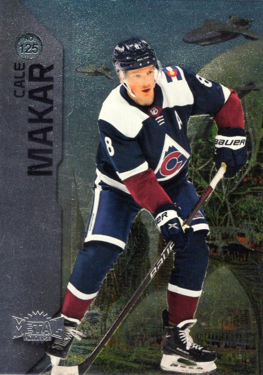Cale Makar #125 Colorado Avalanche | 2023-24 SkyBox Metal Universe | NHL Trading Card