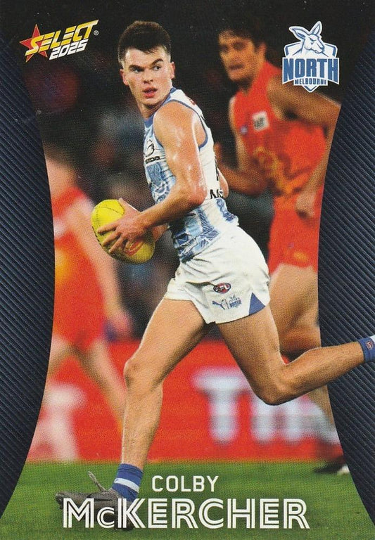 Colby McKercher #125 North Melbourne Kangaroos | 2025 Select AFL Footy Stars | Trading Card