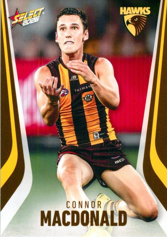 Connor MacDonald #125 Hawthorn Hawks | 2026 Select AFL Footy Stars | Trading Card
