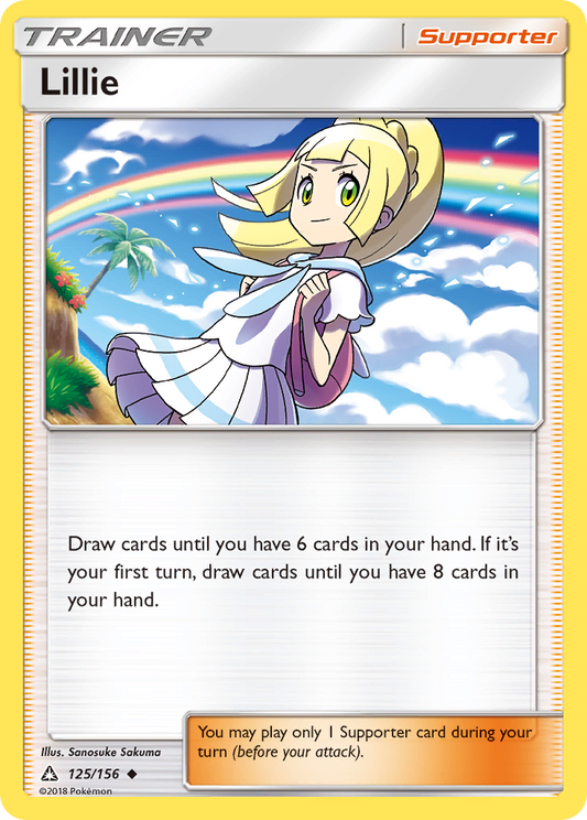Lillie 125/156 Uncommon | Ultra Prism | Pokemon Card