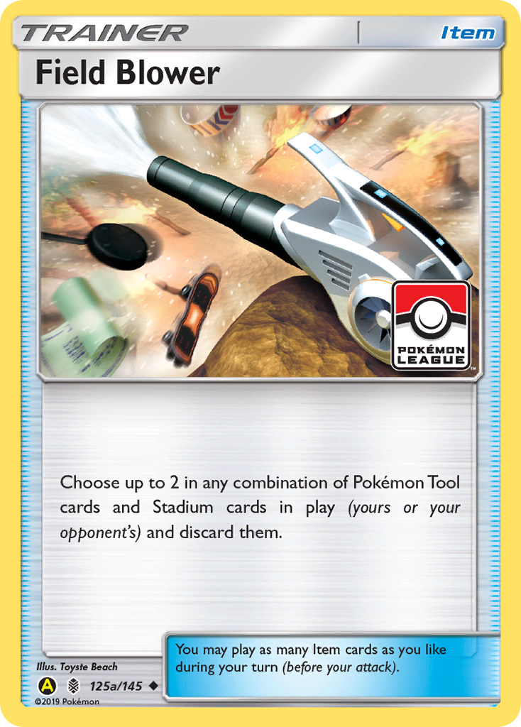 Field Blower 125a/145 Uncommon | Guardians Rising | Pokemon Card