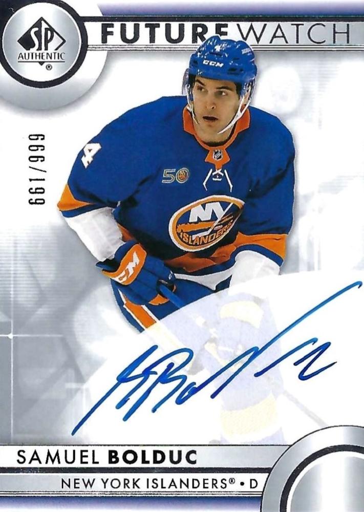 Samuel Bolduc #126 New York Islanders | 2023-24 SP Authentic | NHL Trading Card