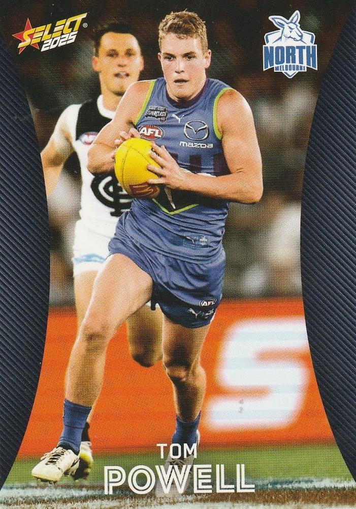 Tom Powell #126 North Melbourne Kangaroos | 2025 Select AFL Footy Stars | Trading Card