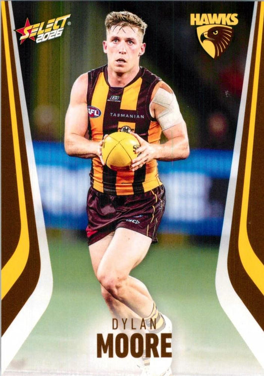 Dylan Moore #126 Hawthorn Hawks | 2026 Select AFL Footy Stars | Trading Card