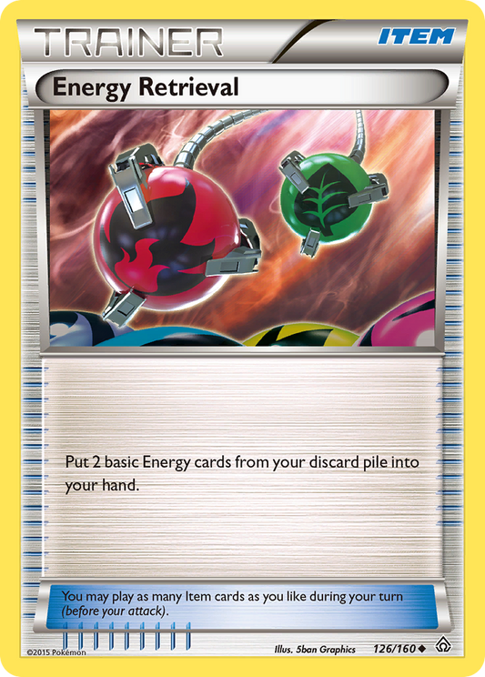 Energy Retrieval 126/160 Uncommon | Primal Clash | Pokemon Card