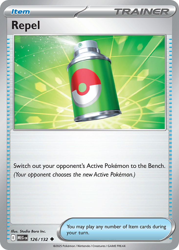 Repel 126/132 Uncommon | Mega Evolution | Pokemon Card