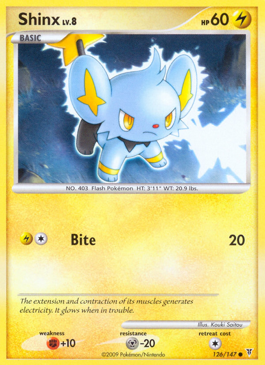 Shinx 126/147 Common | Supreme Victors | Pokemon Card