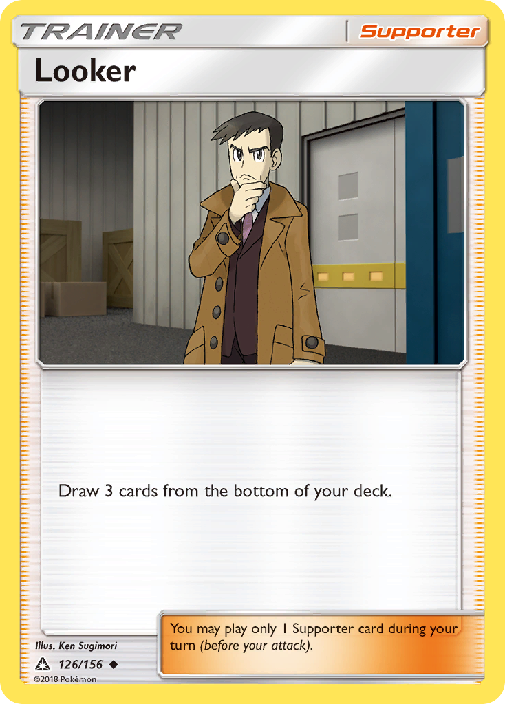 draw 3 cards pokemon Buy Looker Uncommon | Ultra Prism