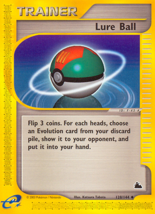 Lure Ball 128/144 Uncommon | Skyridge | Pokemon Card