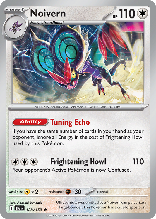 Noivern 128/159 Rare | Journey Together | Pokemon Card