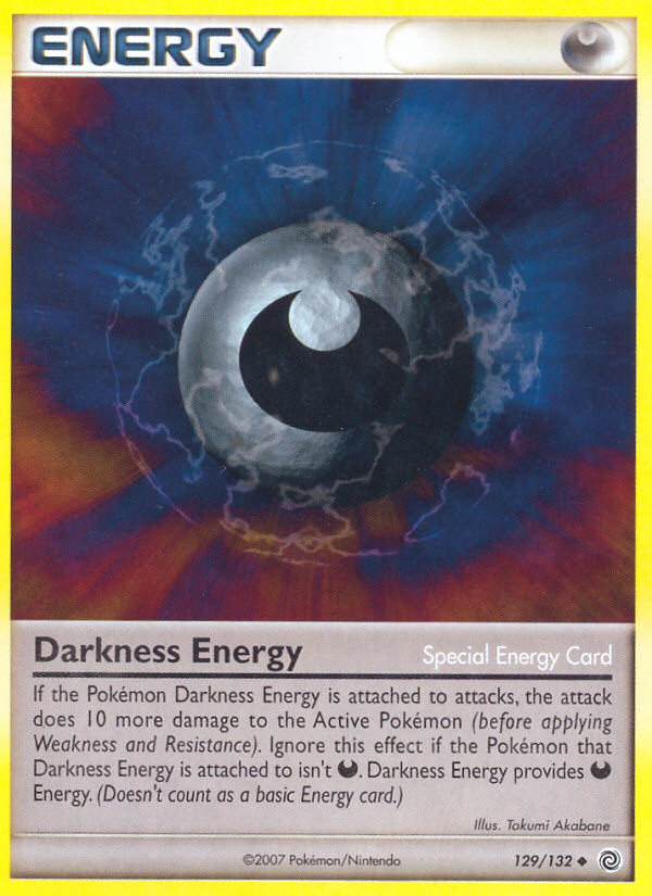 Darkness Energy 129/132 Uncommon | Secret Wonders | Pokemon Card