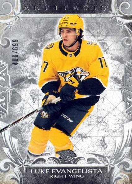 Luke Evangelista #130 Nashville Predators | 2024-25 Upper Deck Artifacts | NHL Trading Card