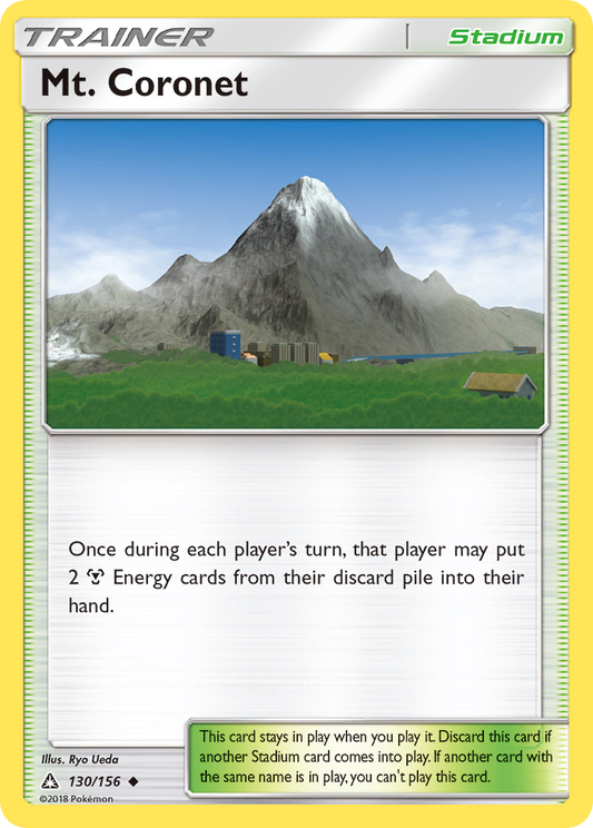 Mt. Coronet 130/156 Uncommon | Ultra Prism | Pokemon Card