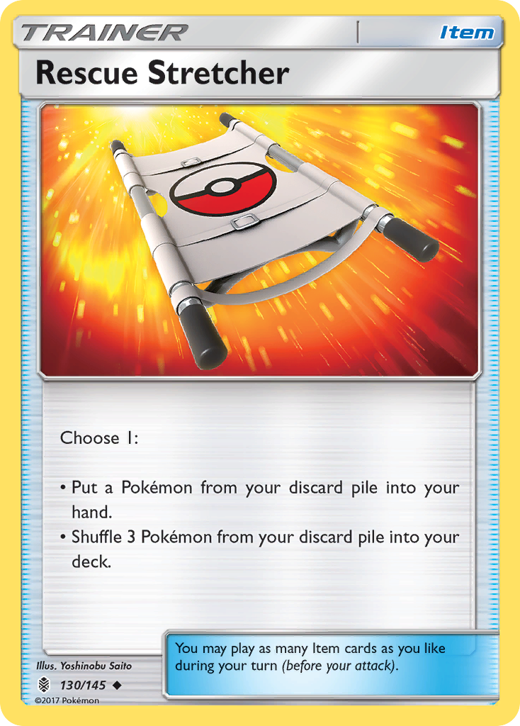 Rescue Stretcher 130/145 Uncommon | Guardians Rising | Pokemon Card