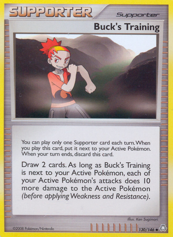 Buck's Training 130/146 Uncommon | Legends Awakened | Pokemon Card