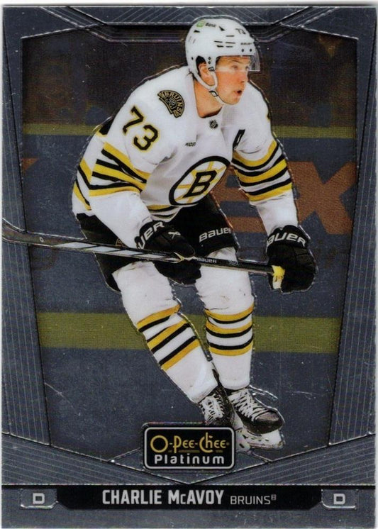 Charlie McAvoy #132 Boston Bruins | 2024-25 O-Pee-Chee Platinum | NHL Trading Card