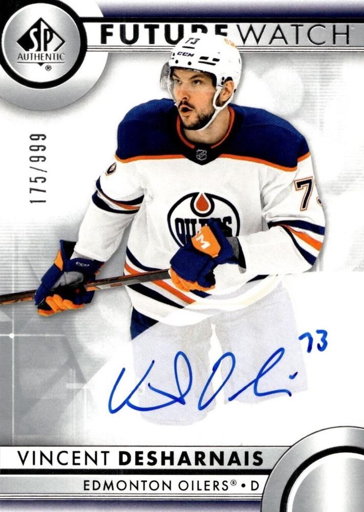 Vincent Desharnais #133 Edmonton Oilers | 2023-24 SP Authentic | NHL Trading Card