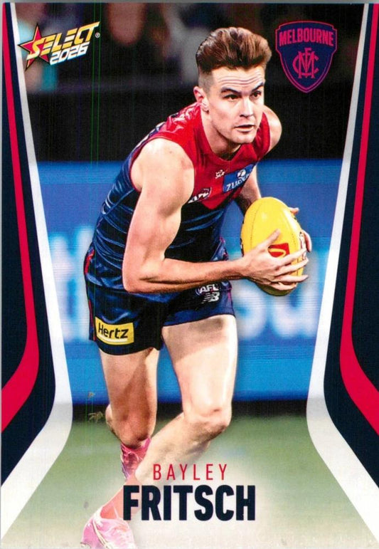 Bayley Fritsch #133 Melbourne Demons | 2026 Select AFL Footy Stars | Trading Card