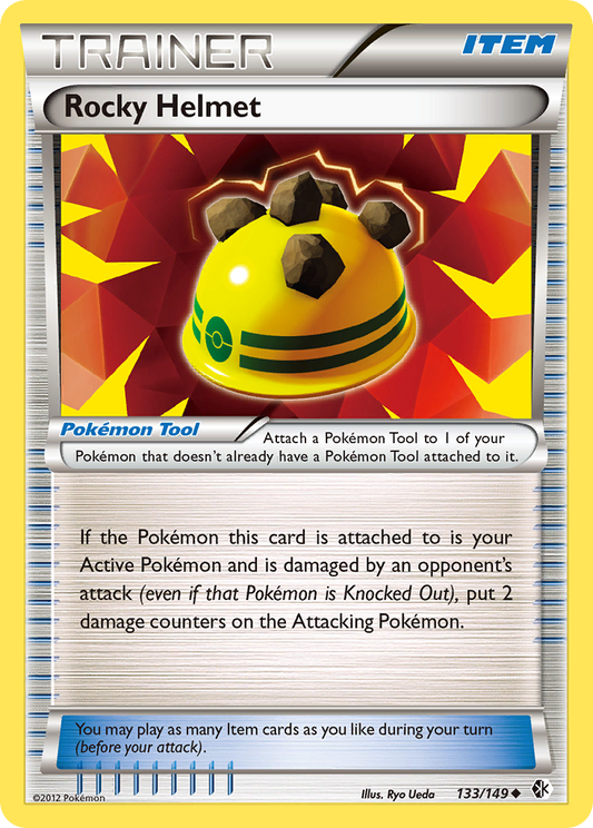 Rocky Helmet 133/149 Uncommon | Boundaries Crossed | Pokemon Card
