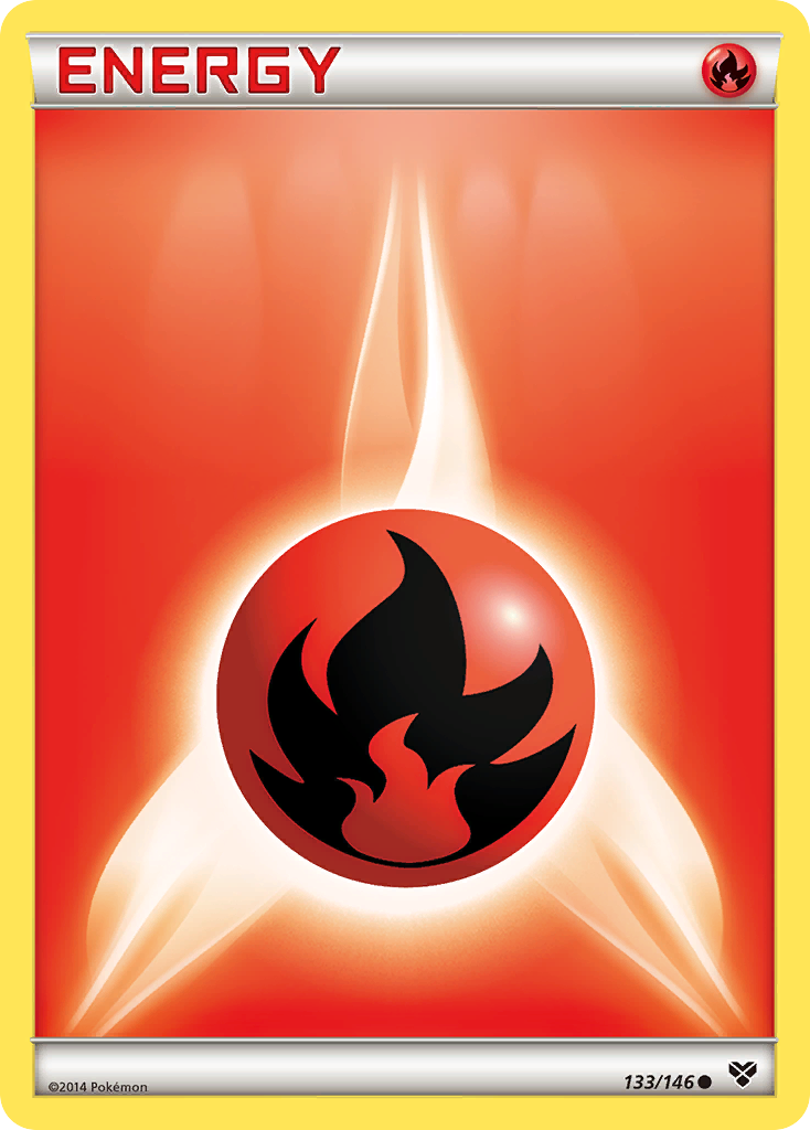 Fire Energy 133/146 Common | XY | Pokemon Card